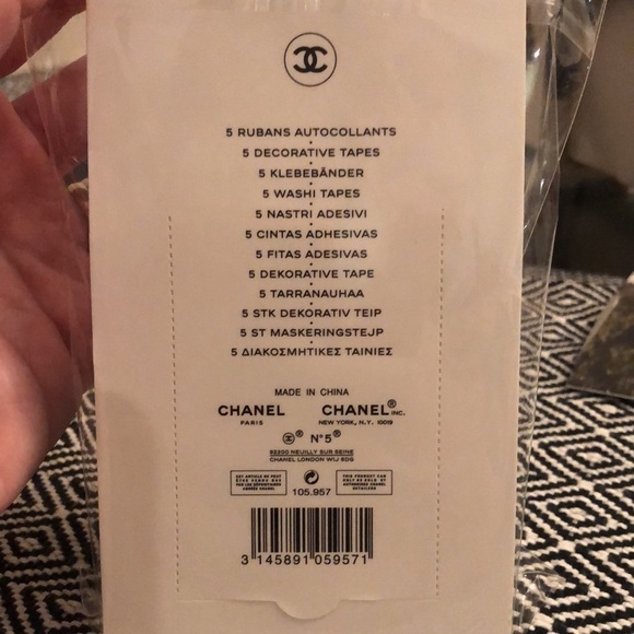 Chanel N˚5 Factory 5 Collection Decorative Washi Tape RARE! - Picture 4 of 4